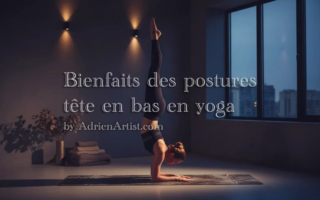 Bienfaits des postures tête en bas en yoga