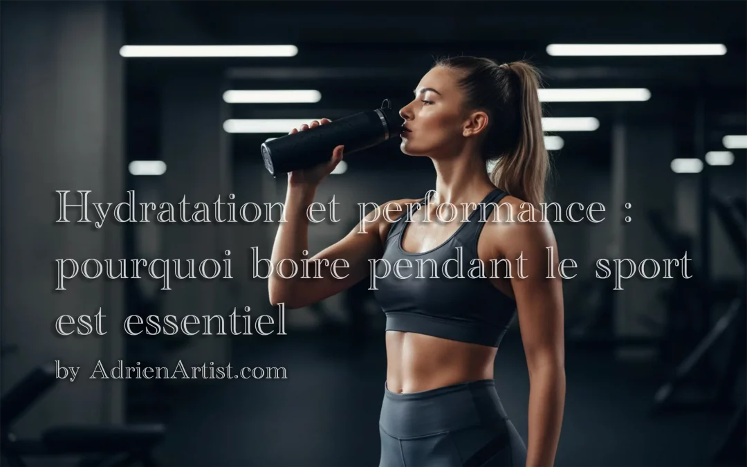 Hydratation et performance : pourquoi boire pendant le sport est essentiel