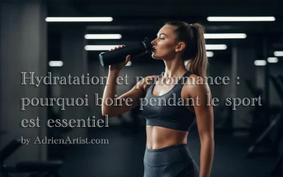 Hydratation et performance : pourquoi boire pendant le sport est essentiel